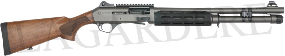 FUSIL SEMI-AUTO MILITAIRE CANON LISSE PANZER ARMS USA M4 SPEED PRO TAC GREY WOOD 18.5 F05930